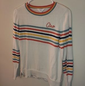 Ciao embroidered shirt